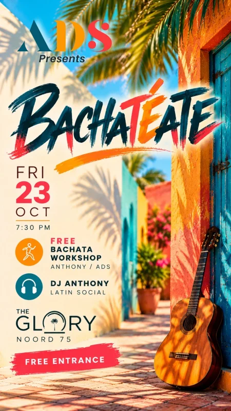 Bachatéate - Free Bachata Workshop by Anthony