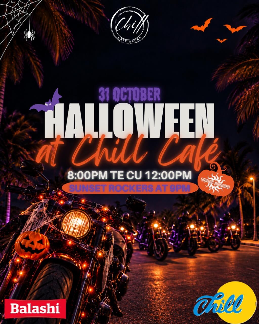 Halloween at Chill Café
