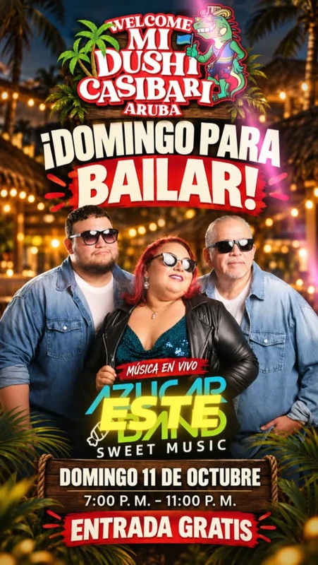 ¡Domingo para bailar! Banda Azúcar en vivo