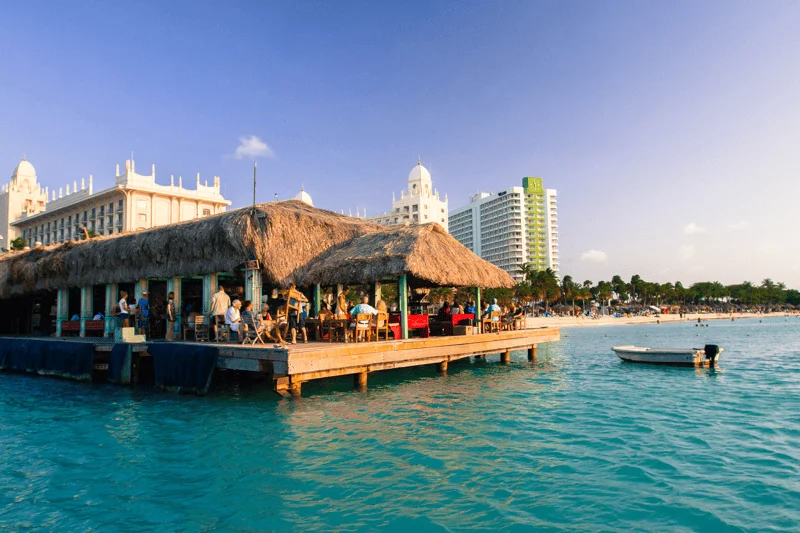 Bugaloe venue in Aruba