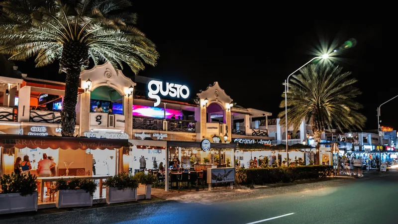 Gusto Nightclub venue in Aruba