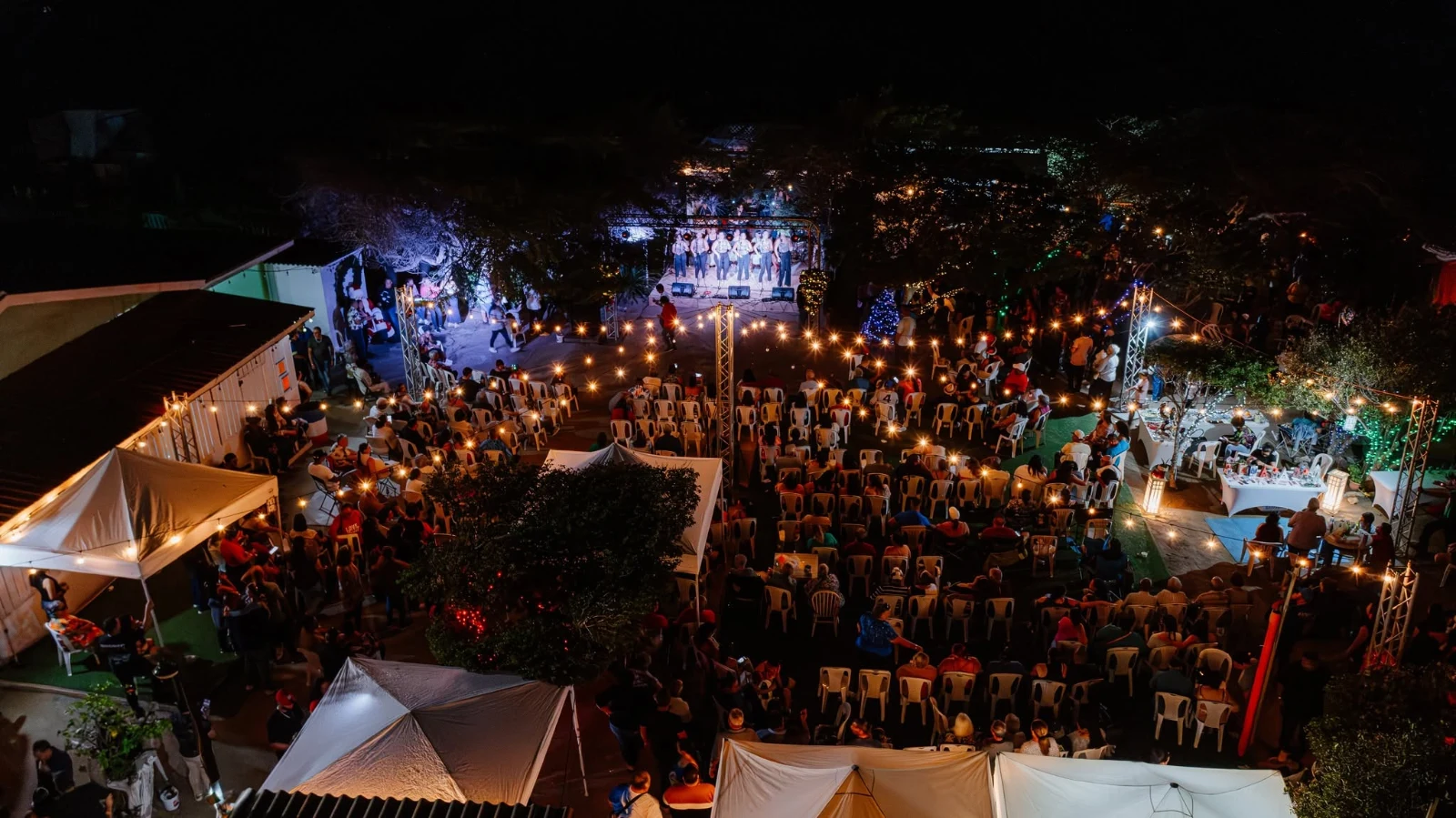 Hadrey di Faust venue in Aruba