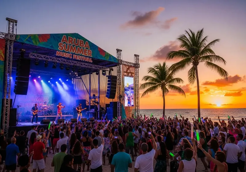 Harbour Arena venue in Aruba