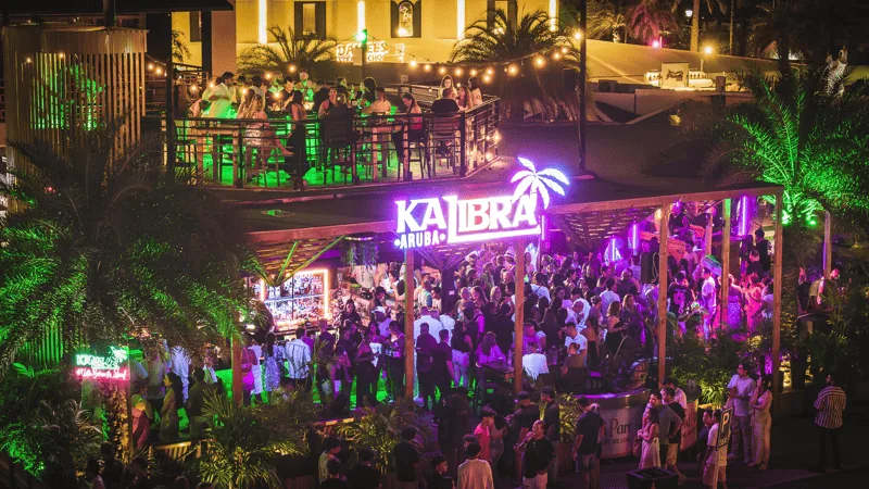 Kalibra Bar venue in Aruba