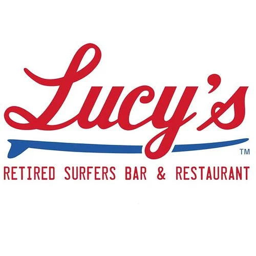 Lucy’s Retired Surfers logo, Aruba
