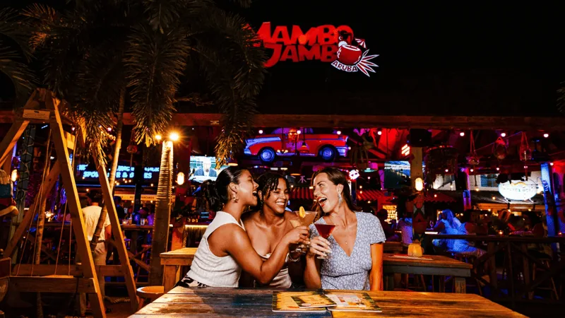 Mambo Jambo venue in Aruba