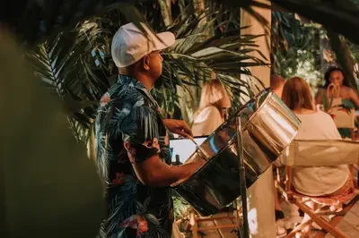 The Coco Café venue in Aruba