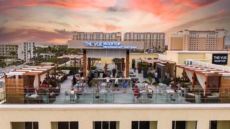 The Vue Rooftop venue in Aruba