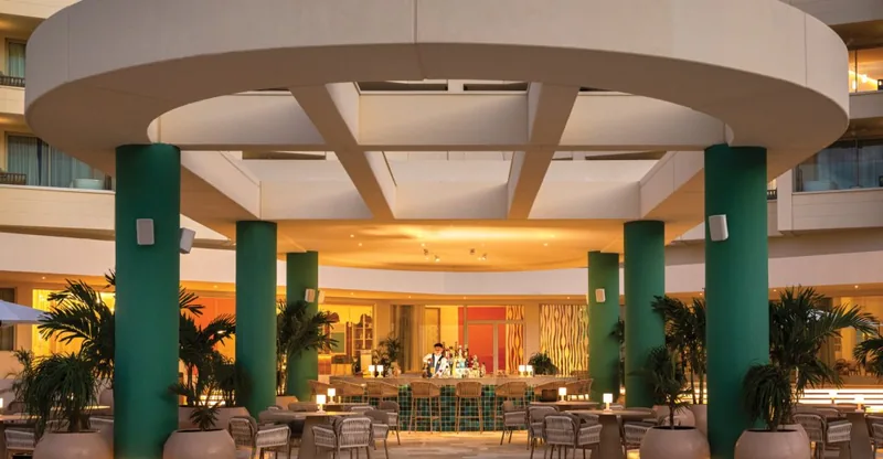 Zima Rooftop Bar venue in Aruba